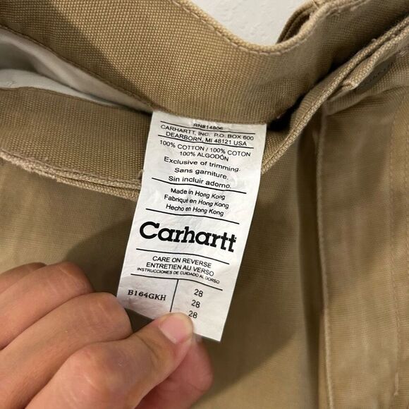 Carhartt Cargo Shorts NWT | Size 28 | Canvas Utility Workwear - Picture 3 of 13
